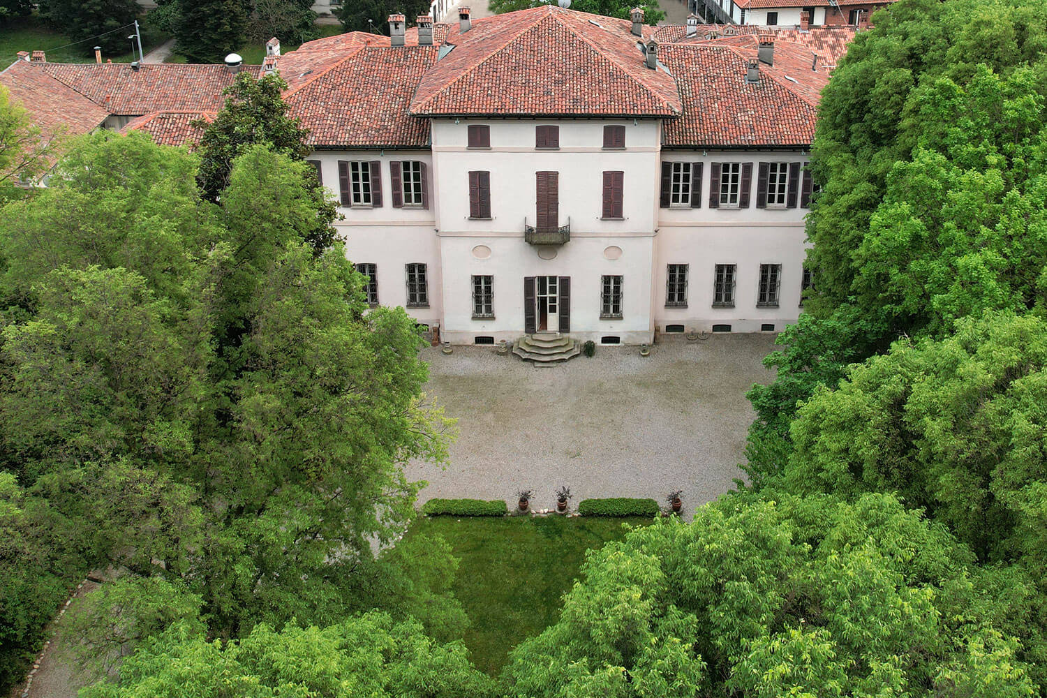 Villa Massari Facciata del Giardino Cinema Pubblicità